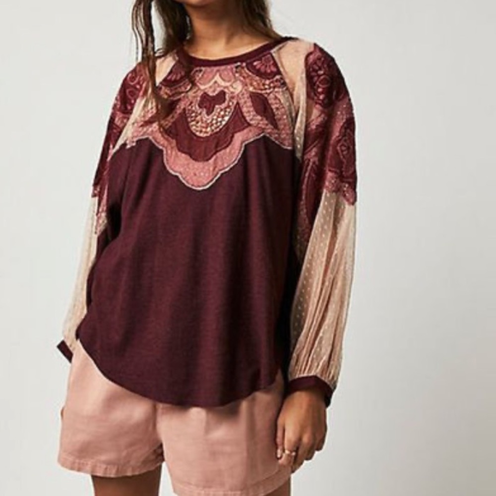 NWOT Toni top by Free People in size Medium